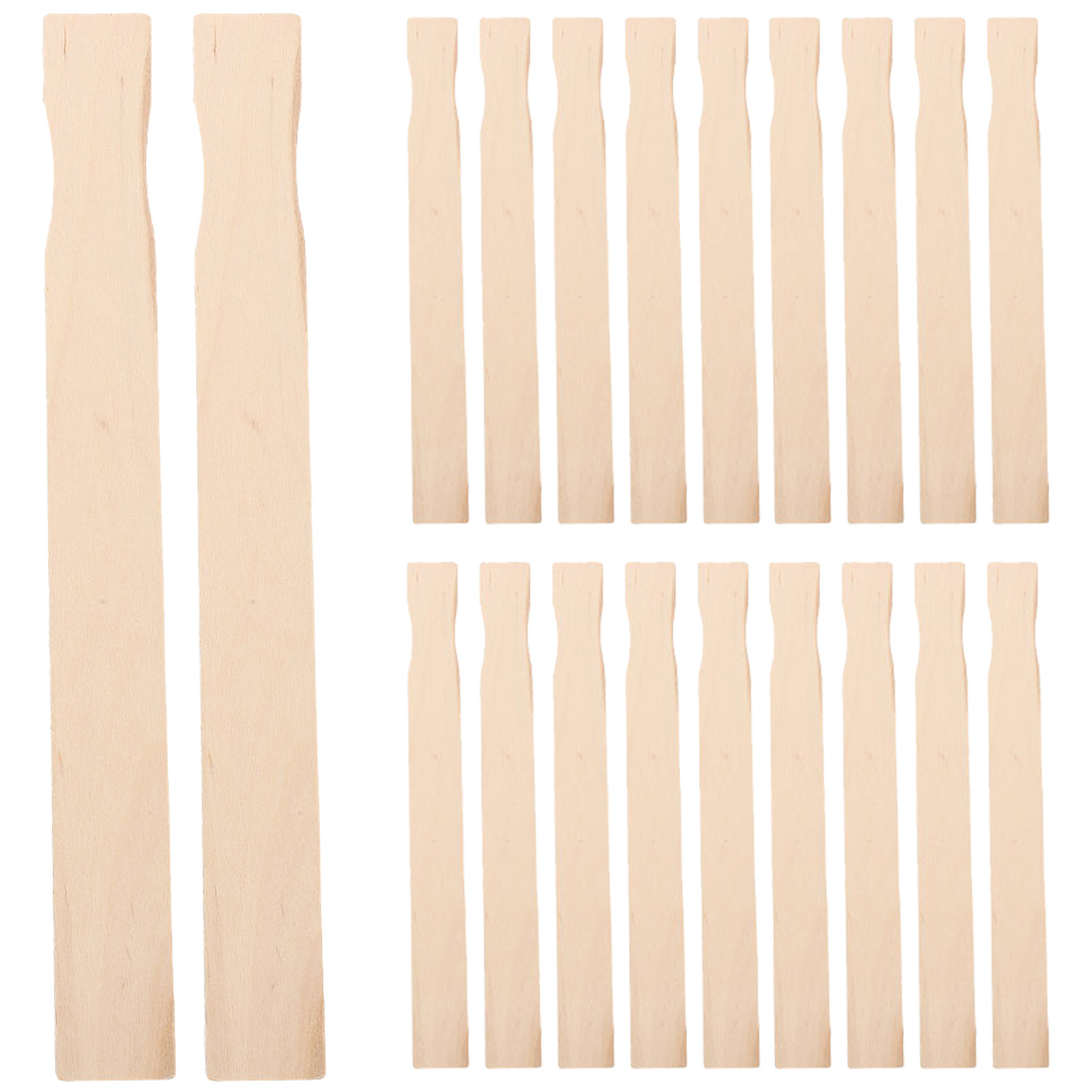 Craft Tools - 50개입 나무 페인트 교반 막대, 자작나무