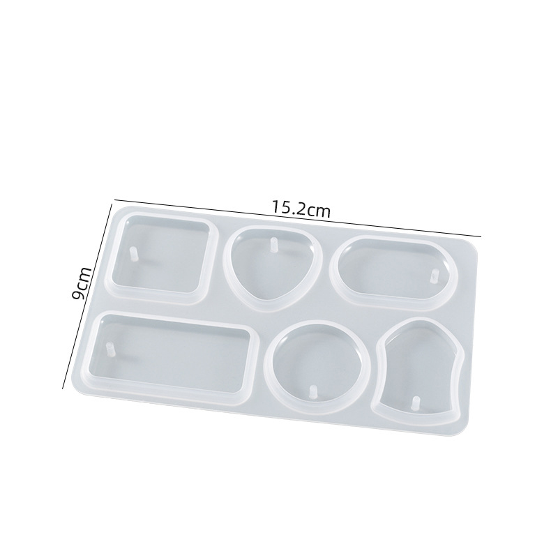 DIY 키체인 펜던트 실리콘 몰드 세트, 크리스탈 에폭 - Silicone Epoxy Resin Molds Set 리뷰 및 가격