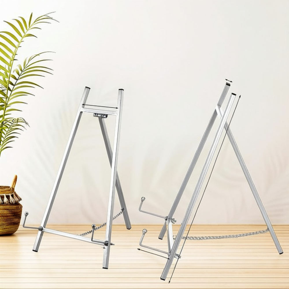 휴대용 금속 이젤 스탠드. 캔버스 그림, 웨딩 환영 문 - Painting Supplies 리뷰 및 가격